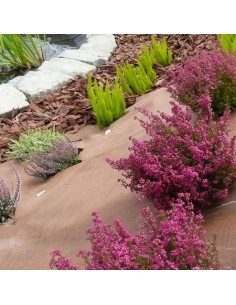 Terrasoverkapping tegen onkruid