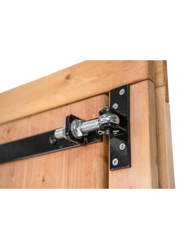 Double porte pour abri de jardin