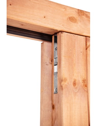 Double porte pour abri de jardin