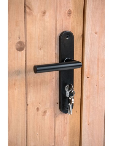 Double porte pour abri de jardin