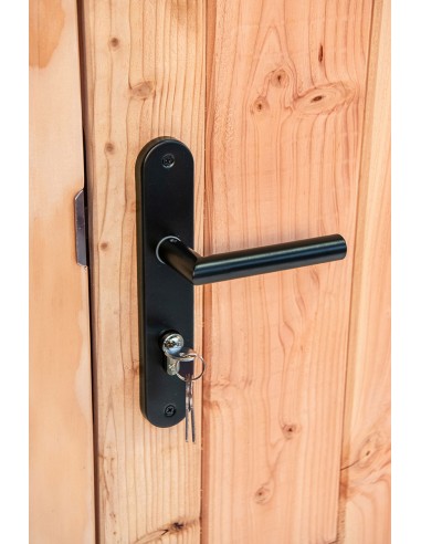 Porte pleine pour abri de jardin