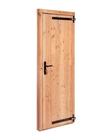 Porte pleine pour abri de jardin