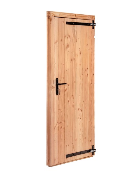 Porte pleine pour abri de jardin