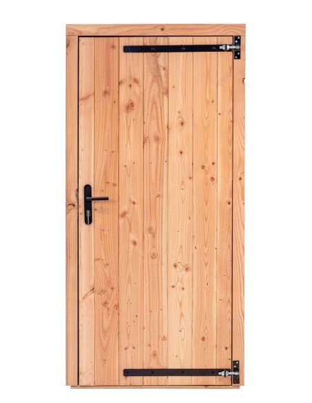 Porte pleine pour abri de jardin