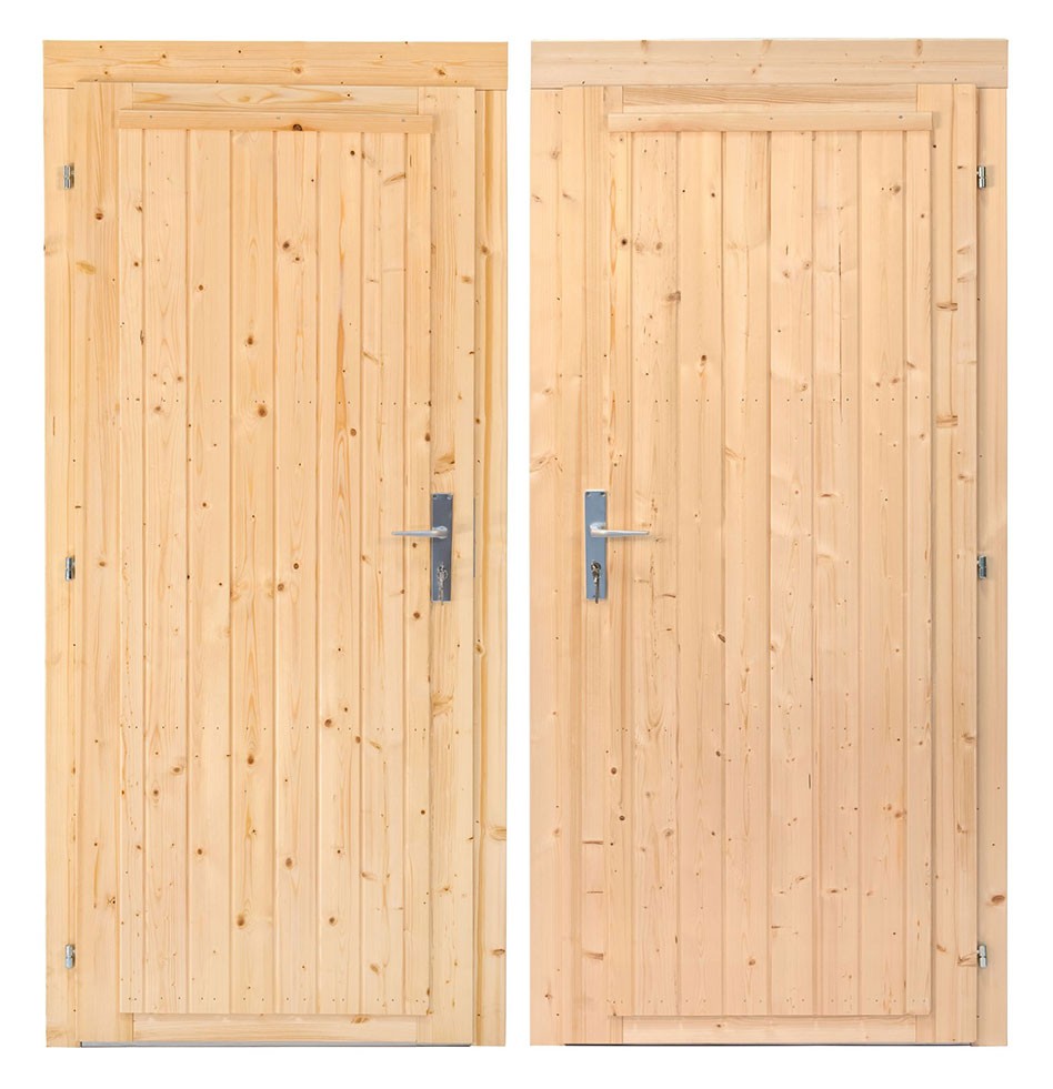 Massieve Deur Voor Grenen Tuinhuisje massieve-deur-voor-grenen-tuinhuisje