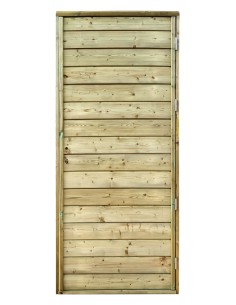 Porte abri de jardin avec cadre