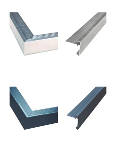 Garniture de toit en aluminium