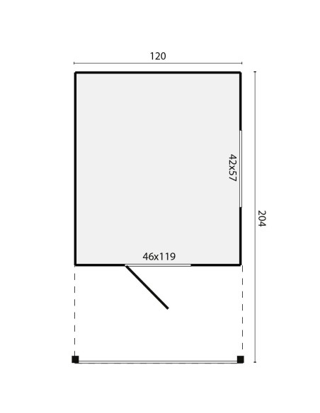 Cabane en hauteur pour enfant