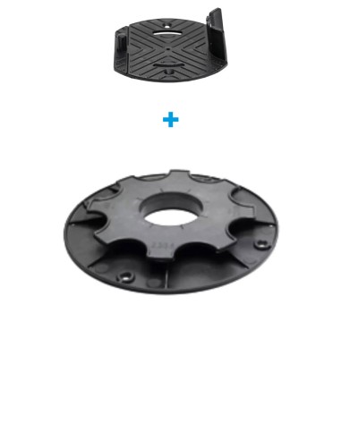 Plots réglables pour terrasse en bois