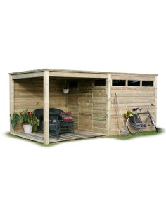 Tuinhuisjes + veranda CUBO