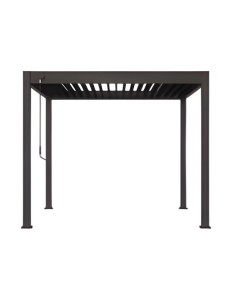 Aluminium overkaping 300 x 300 cm 2