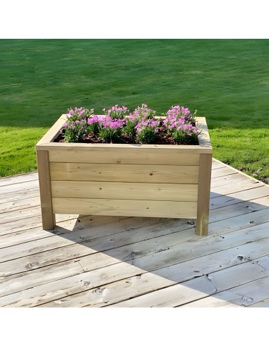 Houten plantenbak