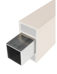 Aluminium versteviging voor zonwering (4 stks)