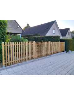 Barrière en bois Woluwe