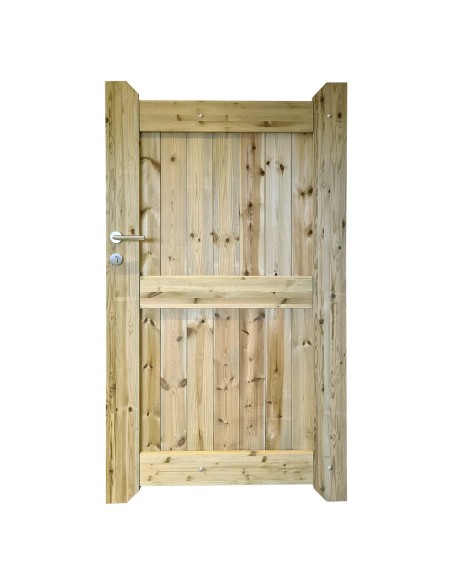 Portes et portails de jardin & parking en bois sur mesure