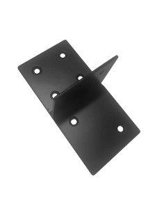 Paalverbinder T 9-12cm zwart 2