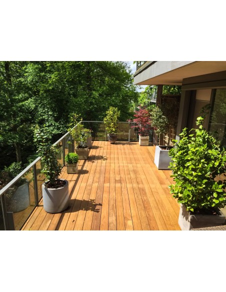 Terrasse en bois exotique Ipé