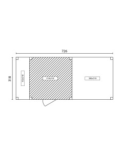 Tuinhuis Cubo Jaloezie 2