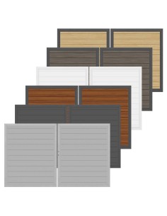 Portail double battant aluminium Plus sur mesure | Otiva