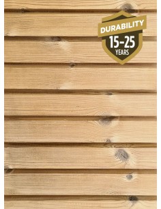 Thermowood Grenen Gevelbekleding - Parabloc