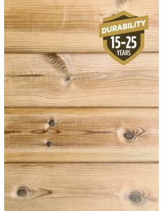 Bardage Thermowood - rainuré languette