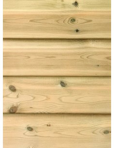 Zweedse rabatplanken in geïmpregneerd grenen 20 x 145 mm