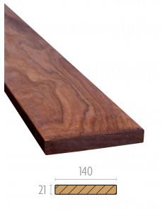Planche Ipé 21 x 140 mm à visser
