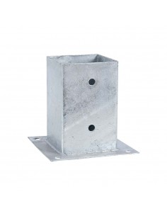 Paalhouder met plaat