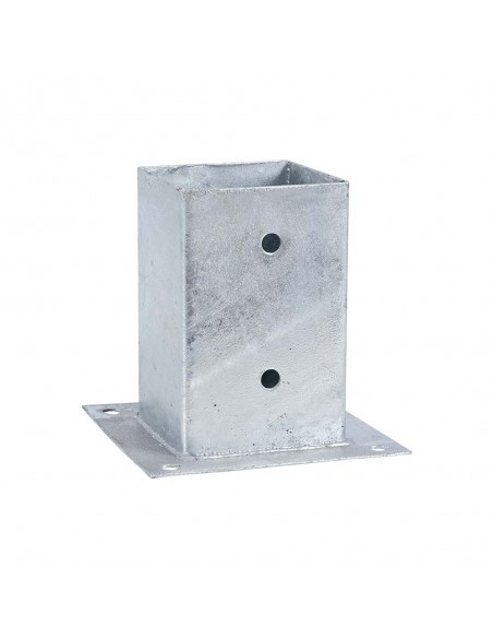 Paalhouder met plaat