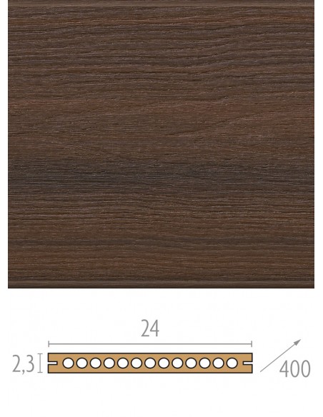 Planches de terrasse en bois composite Deck WPC - fixation invisible