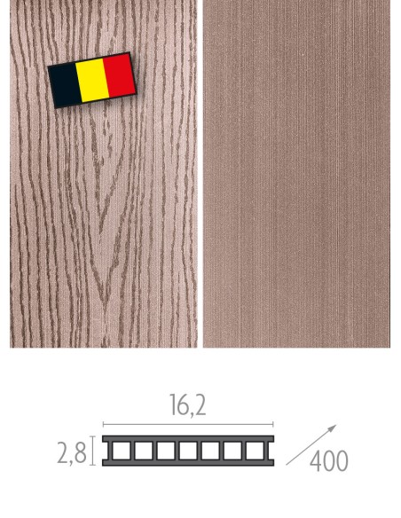 Terrasse et planches en composite Bruxelles