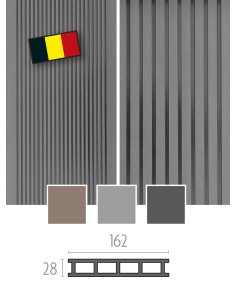 Composiet houten terrasplanken Wezembeek - onzichtbare bevestiging
