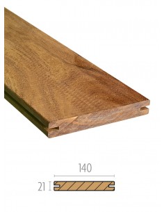 Planches de terrasse en bois exotique Ipé - fixation invisible Hard... 2
