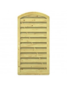 Houten tuinpoort 2