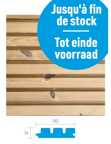 Thermowood Grenen Gevelbekleding Triple