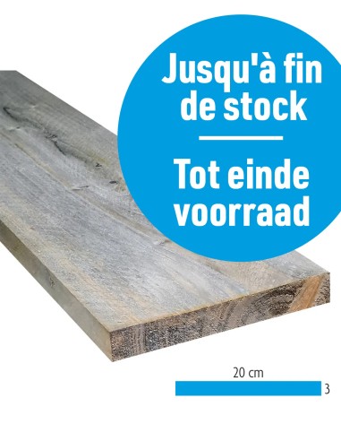 Planche en bois brut