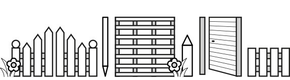 Palissades, barrières et portes