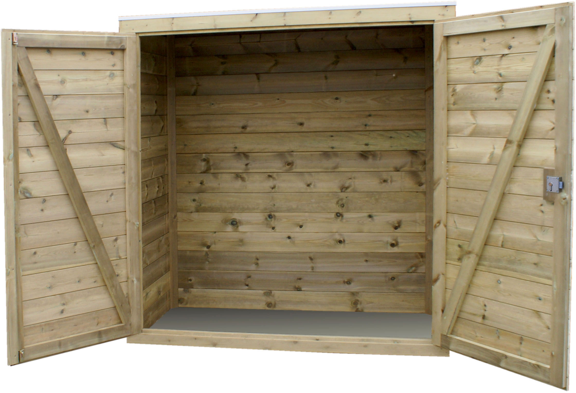 intérieur armoire de terrasse