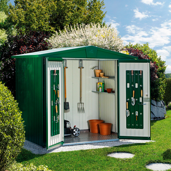 abris Biohort dans son jardin