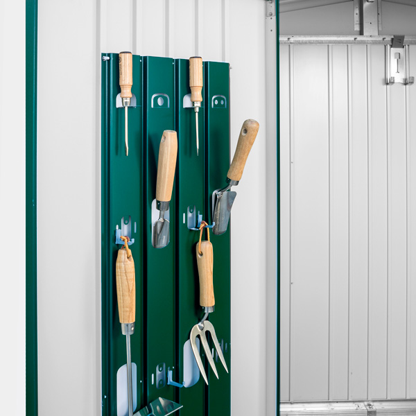 porte outils pour abris de jardin biohort
