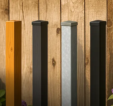 Poteaux pour portes, portails et palissades