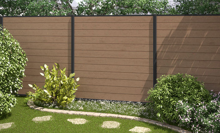 palissade en bois composite Auderghem