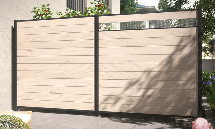 palissade en bois composite Zaventem