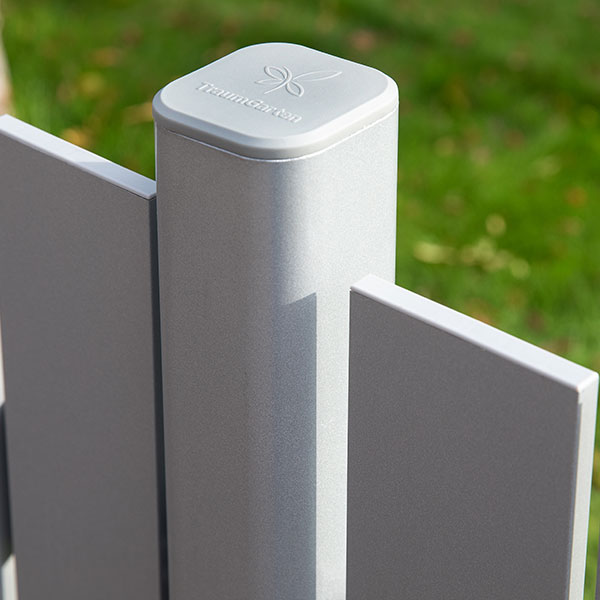 Poteaux pour clôture en aluminium