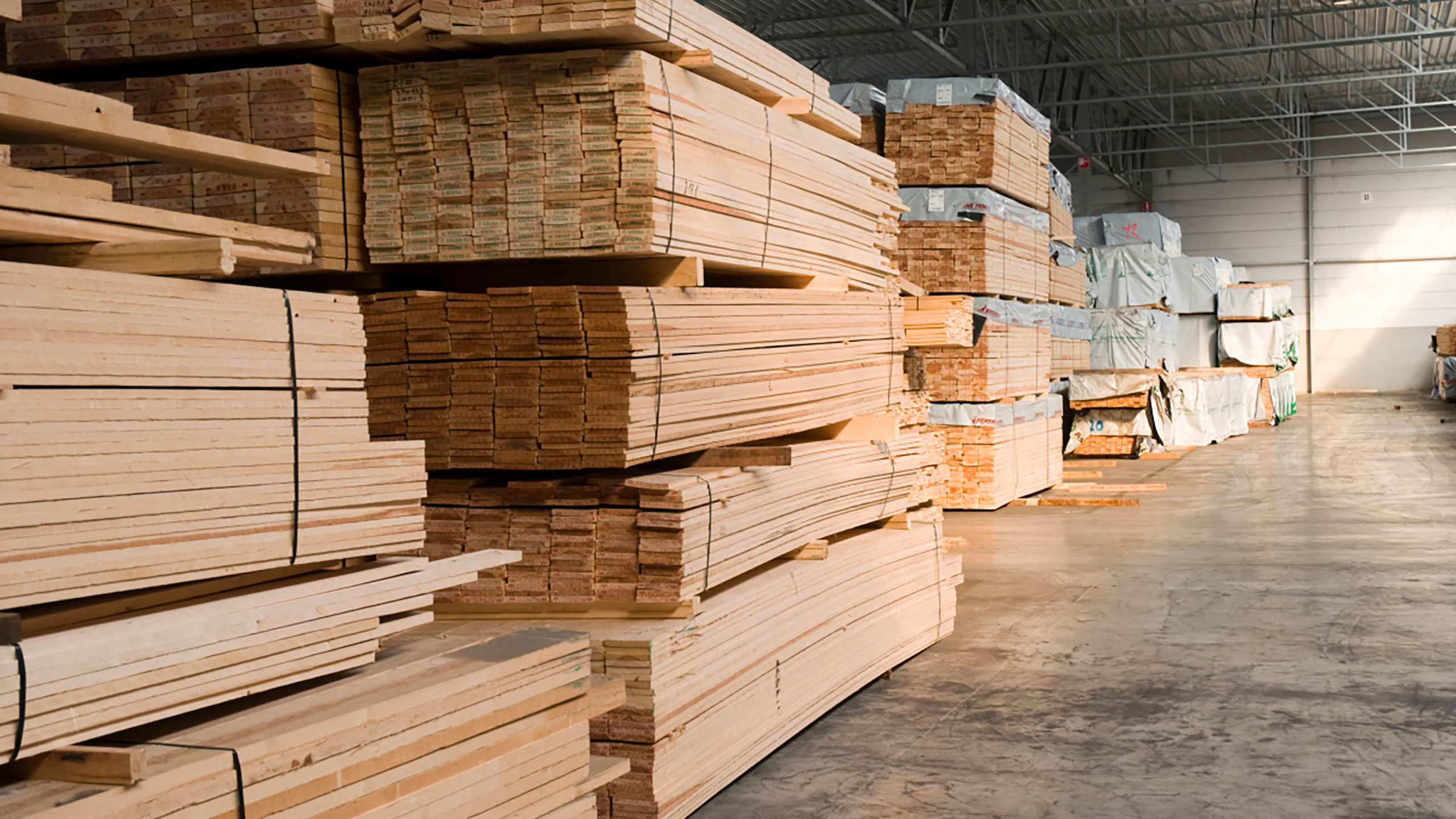 Stockage du Thermowood