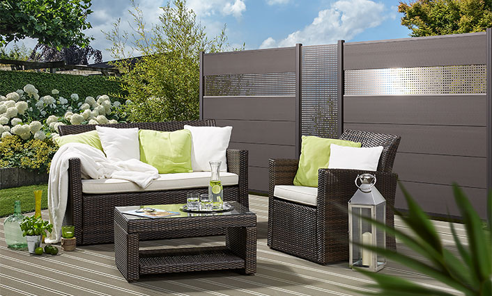 palissade en bois composite Uccle